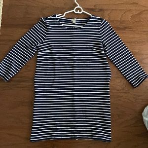 J Crew Striped Dress